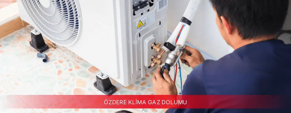 Özdere İlçemi Mitsubishi Electric Klima Gaz Dolumu